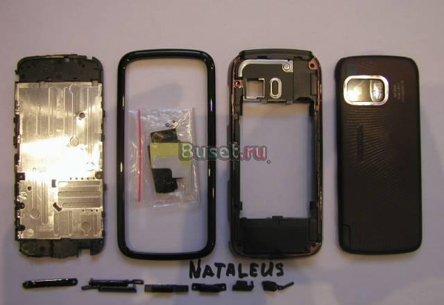 Корпус Nokia 5800 красный Москва