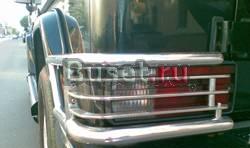 Mercedes G-500 защита фонарей (обвес) Москва