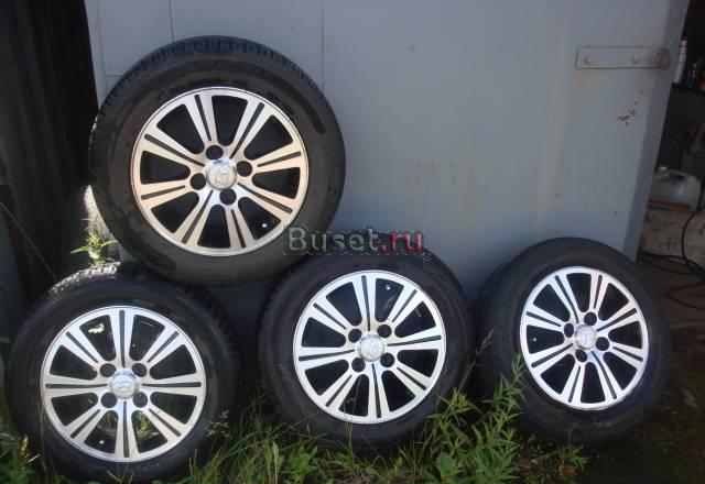 4 диска скад Альтаир Алмаз R-14 + 3 шины Санкт-Петербург