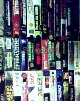 Видеокассеты VHS. б/у. По 10 руб за штуку Москва