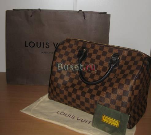 Сумка Louis Vuitton Speedy Damier Canvas 30 Москва