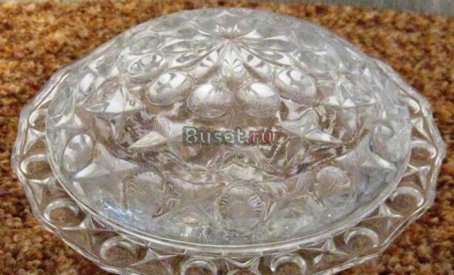 Масленка "Летающая тарелка". Винтаж Москва