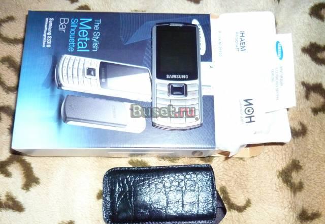 Samsung GT-S3310 silver Москва
