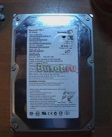 Seagate Baracuda ST380817AS 7200 rpm Москва