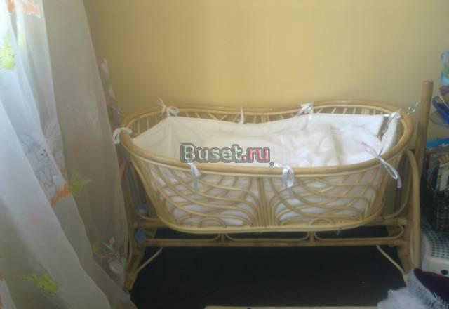 Колыбель плетеная Москва