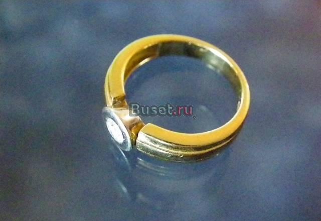 Бриллиантовое кольцо, 0,25 кар Москва