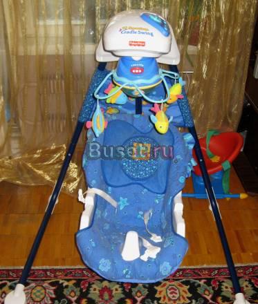 Колыбелька-качели Fisher-Price за 4 500 руб Москва