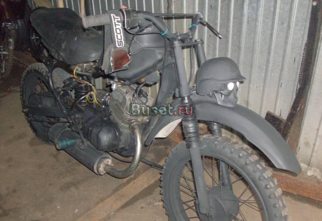 Самоделка обменяю на скутер Москва