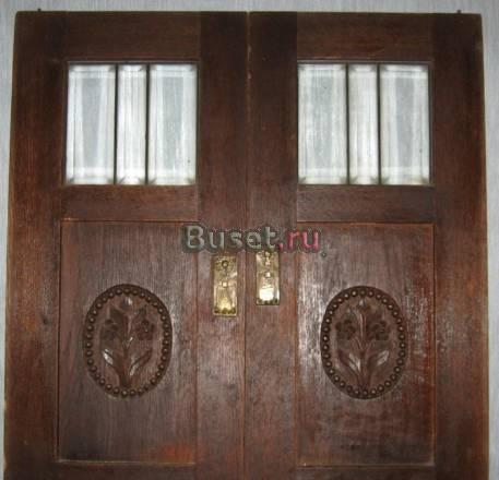 Дверки от старинного буфета. дуб Москва