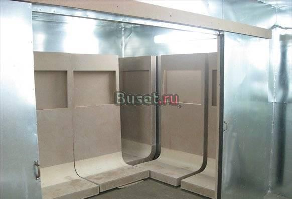 Покрасочные камеры. Вентиляция Москва