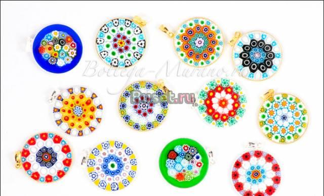 Украшения из муранского стекла Москва