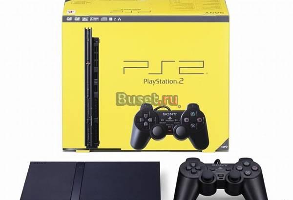 Sony Playstation 2 slim black Москва