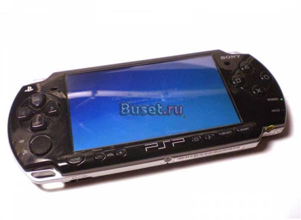 Sony PSP Slim черного цвета Москва