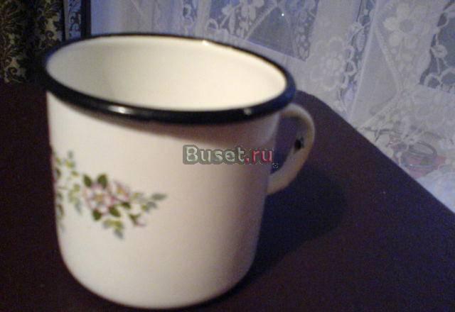 Кружка эмаль 250мл Москва