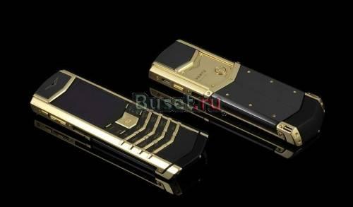 Продаю новый Vertu Signature (золотой) Москва