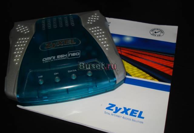ZyXEL Omni 56K NEO аналоговый модем Москва