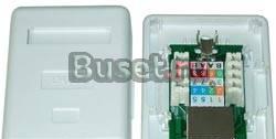 Розетка RJ-45 STP, 1 экр. 8P8C для сети кат.5e Москва