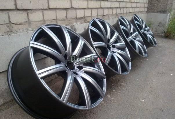 Диски Kahn RS-V R19, цвет-титан +резина-2шт Санкт-Петербург