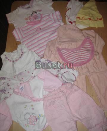 Комплекты вещей комбезы, распош., бодики,  и тд Москва