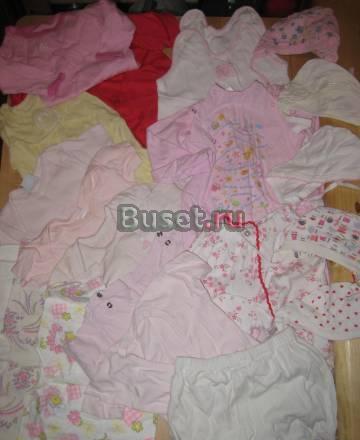 21 вещ на девочку, боди, комбезы, распош. шапочки Москва