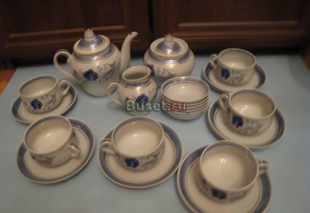 Дулевский чайный сервиз на 6 персон Москва