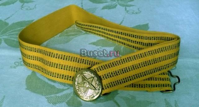 Ремень офицерский парадный новый. СССР 80-е годы Москва