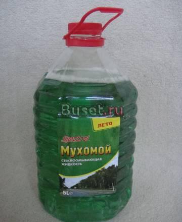 Жидкость летняя для лобового стекла Москва