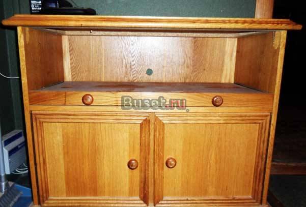 Подставка под тв И двд, массив дуба, почти даром Москва