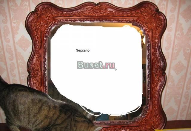 Зеркало в красивой раме (Гипс) Москва