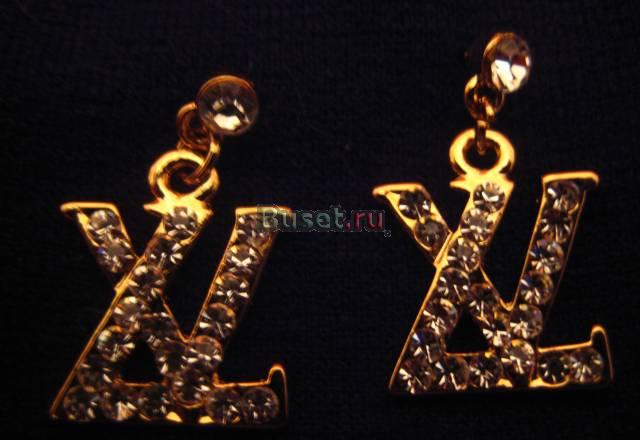 Серьги LV Москва