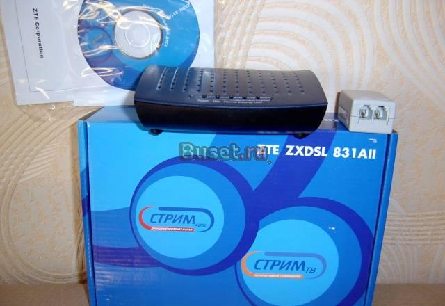 Adsl модем ZTE zxdsl 831AII Москва