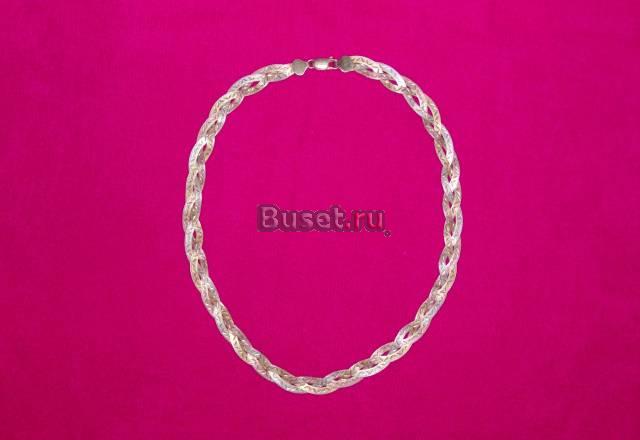 Серебрянная цепочка женская Москва