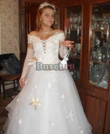 Свадебное платье(подойдет и беременным)торг Санкт-Петербург