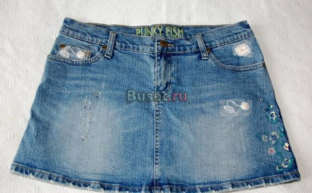 Джинсовая мини юбка Санкт-Петербург