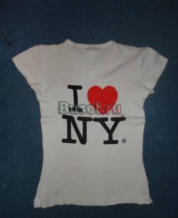 Футболка I love  york Москва