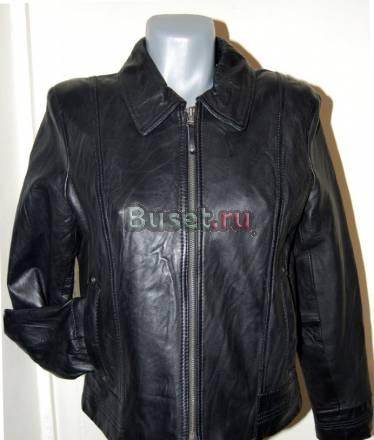 Новая женская кожаная куртка размер L Ярославль