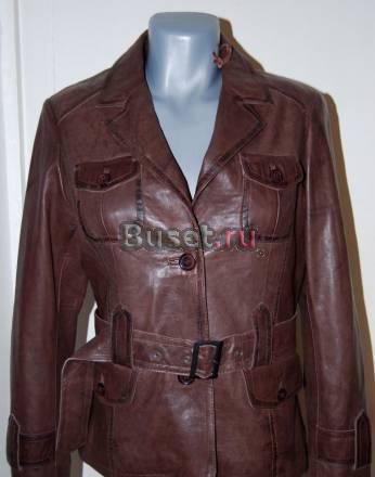 Новая кожаная куртка-пиджак Ярославль