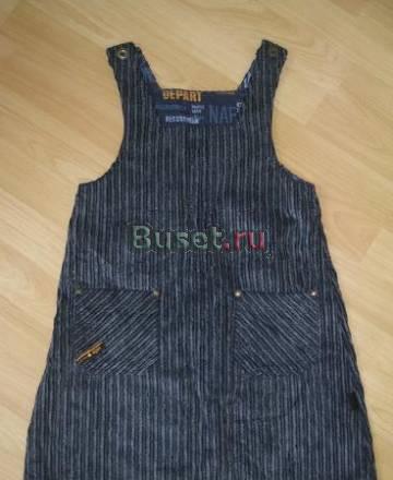 Сарафан вельвет116-122 в школу и не только Москва