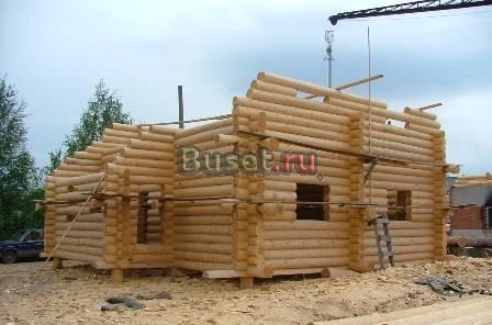 Строительство деревянных домов из строганного бревна Санкт-Петербург