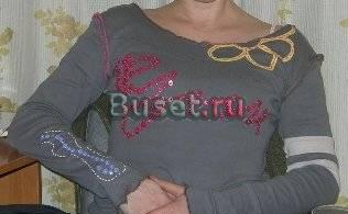 Кофта с вышивкой Санкт-Петербург