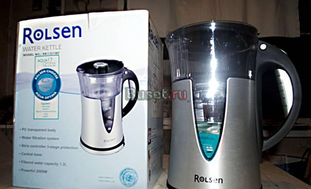 Электрический чайник Rolsen water kettle Москва