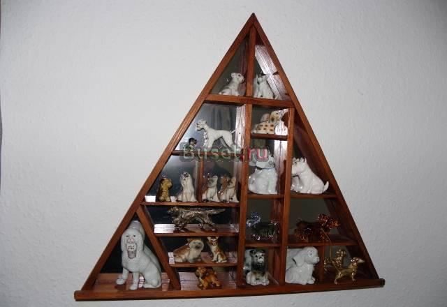 Стая псов из бронзы, фарфора, хрусталя и керамики Москва