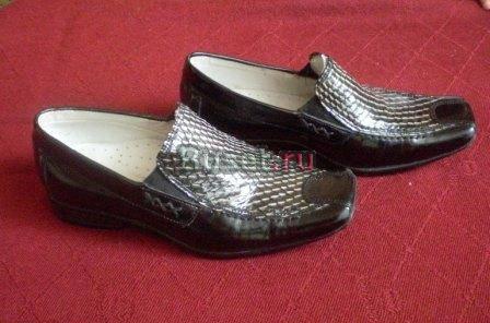 Черные строгие туфли для мальчика 28 размер Москва