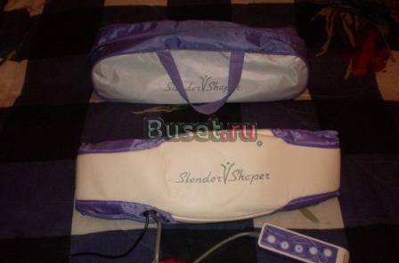 Вибропояс для похудения slender Москва