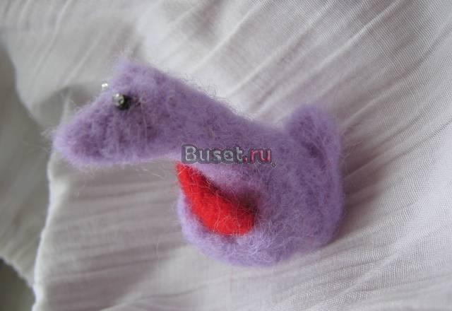 Шерстяной сувенирчик "Влюбленныш" Санкт-Петербург
