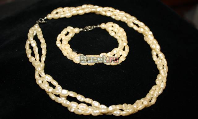 Комплект бижутерии (колье+серьги) Москва