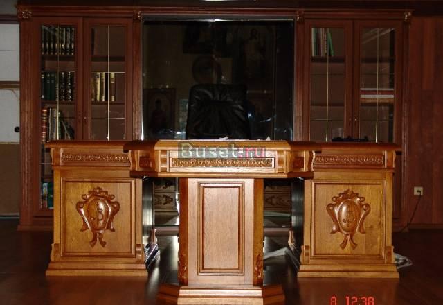 Резная мебель для гостиной и кабинета Москва