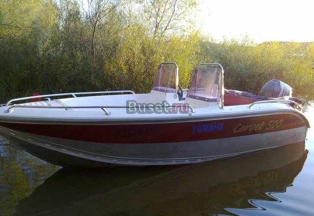 Катер корвет 500, 60л.с., 2006г. (аллюминиевый) Москва