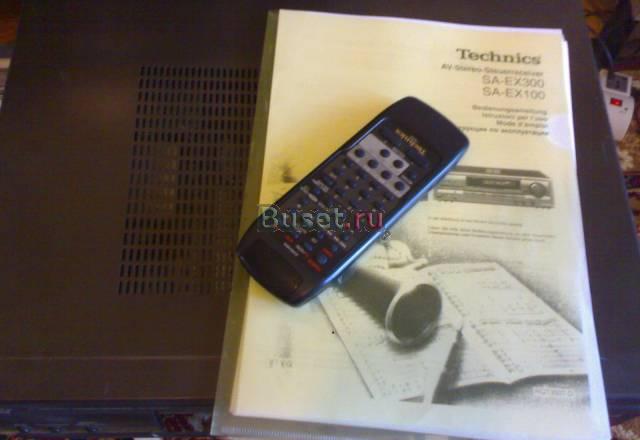 Стерео ресивер Technics SA-EX300-как новый,пульт Москва