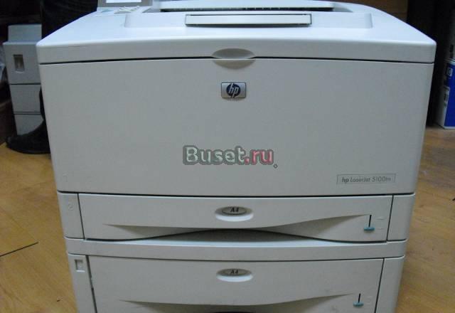 Черно-белый лазерный принтер HP LaserJet 5100TN Москва